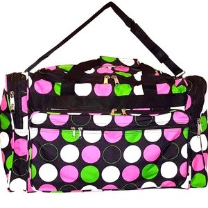 New Polka dot gym / dance bag.